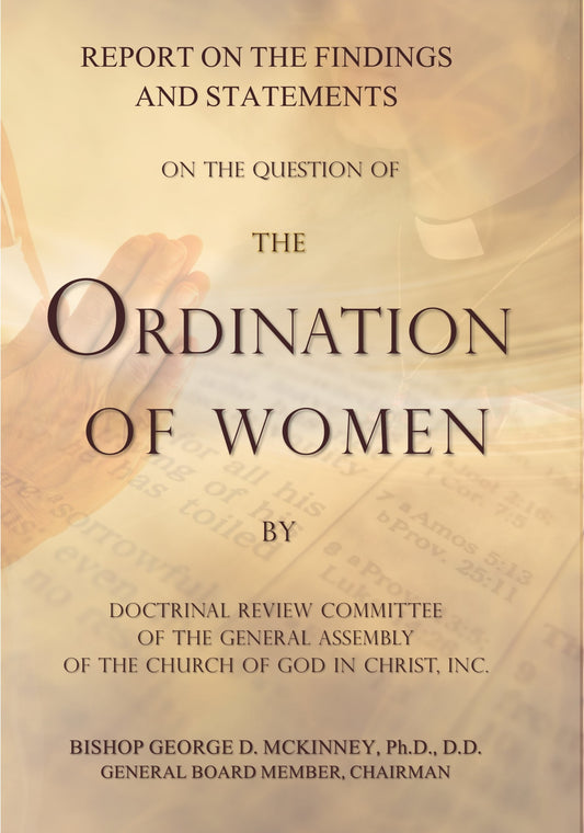 Report on the Findings and Statements on the Question of the Ordination of Women